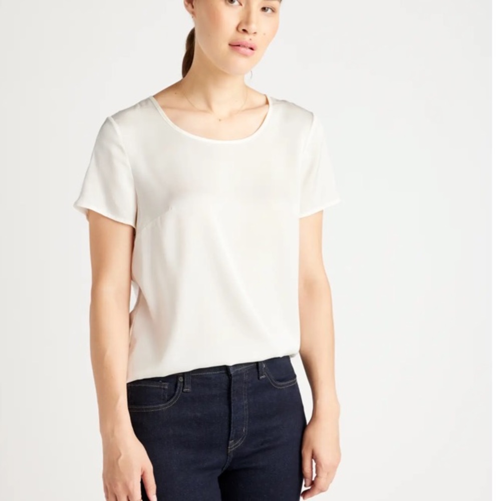 Washable silk T - SIZE LARGE